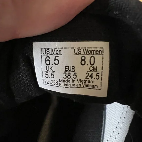 Womens Vans Old Skool Platform Check Plaid Skateboarding Shoes Sneakers Size 8 - Picture 6 of 6